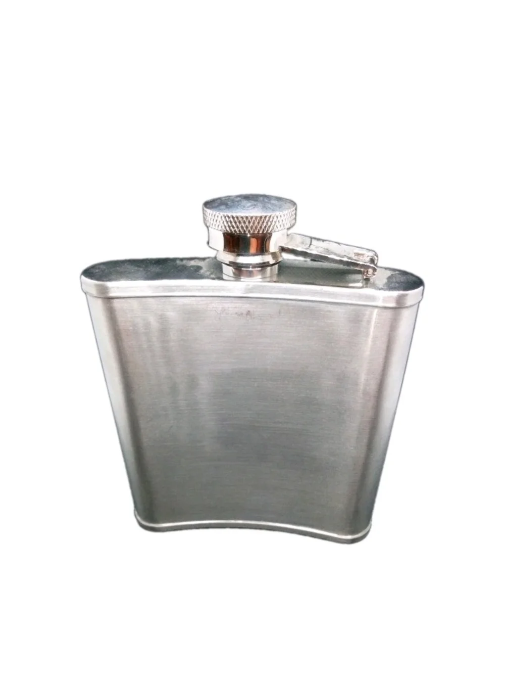 Things Remembered Stainless Steel Flask - Silver Finish